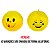 Kit Boia Com Volante E Bola De Emoji Inflável Infantil - Imagem 5