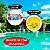 Kit Boia Com Volante E Bola De Emoji Inflável Infantil - Imagem 2
