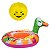 Kit Boia De Pato E Bola De Emoji Aquática Infantil - Imagem 1