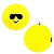 Kit Aquático Infantil Bola De Emoji E Colete Com Câmera De Ar - Imagem 5