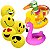 Kit Verão Para Crianças Com Bola De Emoji E Boia Aquática - Imagem 7