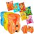 Kit Aquático Infantil Colete Mais 2 Boias De Braços Inflável - Imagem 3