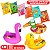 Kit Boia Fralda Pato Aquático E 2 Boias De Braço Pra Diversão - Imagem 7