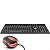 Kit Multiuso Pc Teclado Com Fio E Mouse Óptico Conexão Usb - Imagem 2