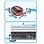 Kit Multiuso Pc Teclado Com Fio E Mouse Óptico Conexão Usb - Imagem 3