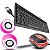 Kit Mouse Óptico E Teclado Macio Usb Com Caixinhas De Som P2 - Imagem 1