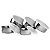 Kit Cozinha Completo Com Talheres E Potes Inox Com Tampas - Imagem 3