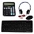 Kit Office Com Calculadora Teclado E Mouse Sem Fio E Fone - Imagem 1