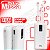 Carregador Portátil Compatível com USB V8 Tipo - C 10000mAh - Imagem 8