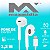 Fone de Ouvido IP Microfone Intra-articular Cabo Resistente 1M - Imagem 6
