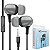 Fone De Ouvido P3 Estereo Com Microfone E Volume Extra Bass Alta Resolução - Imagem 4