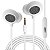 Fone de Ouvido Com Fio Microfone Tipo P3 Extra Bass Cabo 1M - Imagem 1