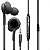 Fone de Ouvido Intra-Auricular Com Microfone P3 Stereo Preto - Imagem 1