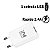 Carregador Tomada USB 2.4A Rápido Portátil Branco - Imagem 2