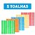 Kit 5 Toalha de Limpeza Multifuncional Microfibra - Imagem 2