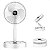 Mini Ventilador Sem Fio Recarregável Dobrável Portátil Usb Silencioso Potente - Imagem 2