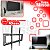 Suporte Fixo de Parede Para TVs Lcd / Led / Smart de 40 a 80'' - Suporta até 75kg - Imagem 5