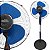 Ventilador de Pedestal Torre 220V 45W 3 Hélices Ajuste De Altura até 130 cm - Imagem 2