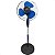 Ventilador de Pedestal Torre 220V 45W 3 Hélices Ajuste De Altura até 130 cm - Imagem 1