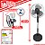 Ventilador Torre 3 Hélices 127v 45w Triplo Pedestal 130cm Ajuste De Altura - Imagem 10