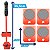 Kit suporte rodinhas movedor para moveis pesados 150kg - Imagem 3