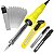 Ferro Solda 30W 127V Ponta FIna + Kit Estilete 10 Laminas - Imagem 1