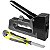 Grampeador Tapeceiro Profissional + Estilete Com Trava 18mm - Imagem 3