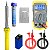 Ferro De Solda 60W 127v Com Estanho Solda E Multímetro Kit - Imagem 1