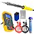 Ferro De Solda 60W 127v Com Estanho Solda E Multímetro Kit - Imagem 3