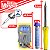 Ferro De Solda 60W 127v Com Estanho Solda E Multímetro Kit - Imagem 8