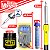 Ferro Solda 100W 127V + Estanho 22g + Pasta + Multímetro Kit - Imagem 8