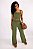 TOP CROPPED MARIA CLARA FIT CREPE VERDE MILITAR - Imagem 2