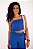 CROPPED MARIA CLARA FIT CREPE AZUL - Imagem 1