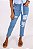 CALÇA JEANS FEMININA DESTROYED - Imagem 2