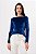 BLUSA SAMARA VELVET SPAN COBALTO - Imagem 1