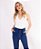 REGATA TRICOT BIA V CANELADA OFF WHITE - Imagem 1