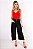 REGATA TRICOT BIA V CANELADA RED - Imagem 2