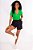 SHORT ZOE FIT CREPE MARINHO - Imagem 1