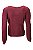 BLUSA MANGA LONGA LUIZA RIB WINE - Imagem 8