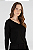 BLUSA RENATA ESSENTIAL PRETO - Imagem 1