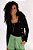 CASACO TRICOT BIA PRETO - Imagem 1