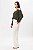 BLUSA CREPE ANINHA VERDE MILITAR - Imagem 5