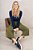 CALÇA PANTACOURT PAULA FIT CREPE MILITAR - Imagem 10