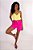 REGATA MARGOT PETIT CREPE VERDE LIMA - Imagem 5