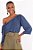 BLUSA ALICE OMBRO AZUL DENIM - Imagem 1