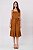 VESTIDO MIDI SUEDE ISABELLA  WHISKY - Imagem 6