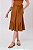 VESTIDO MIDI SUEDE ISABELLA  WHISKY - Imagem 7