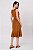 VESTIDO MIDI SUEDE ISABELLA  WHISKY - Imagem 2