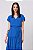 VESTIDO CATHY CREPE MYKONOS BLUE - Imagem 4
