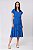 VESTIDO CATHY CREPE MYKONOS BLUE - Imagem 1